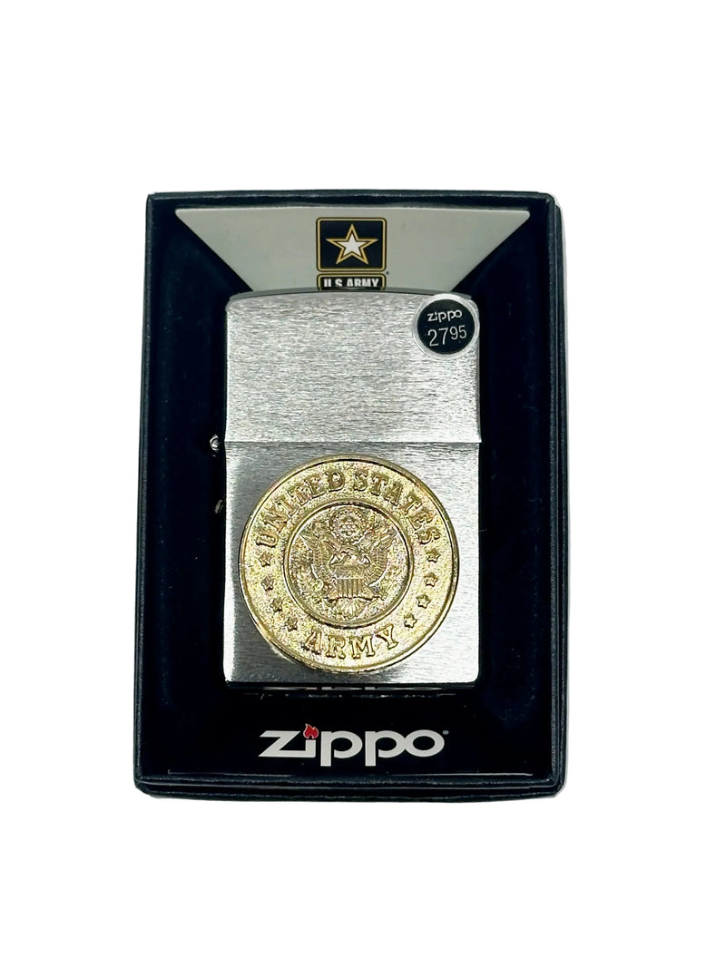 2015 United States Army Emblem Zippo Lighter - Hers and His Treasures