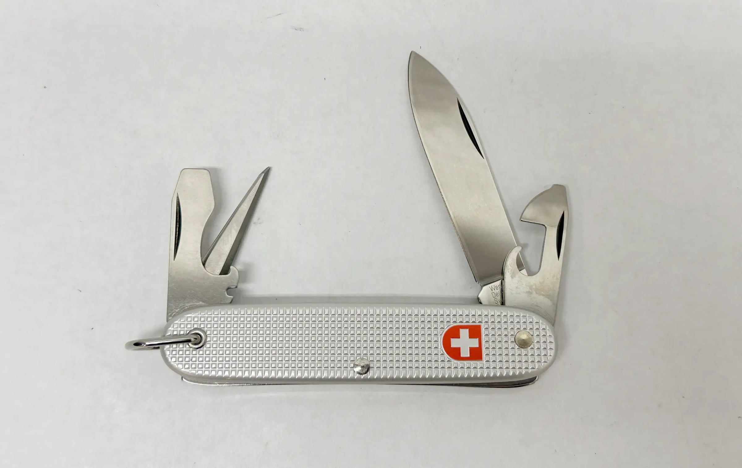 1997 Wenger Pioneer Alox Aluminum Pocket Knife - Hers and His Treasures