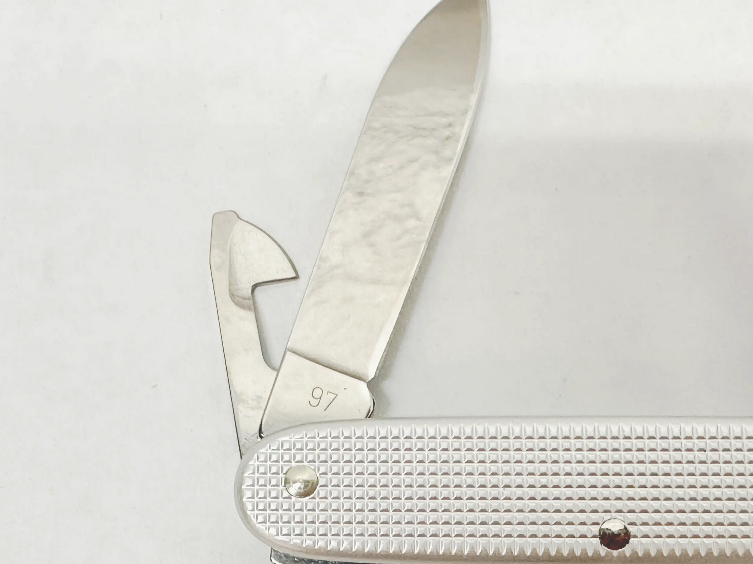 1997 Wenger Pioneer Alox Aluminum Pocket Knife - Hers and His Treasures