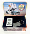 XIV 1998 Zippo Car Lighter and Keychain Set - Hers and His Treasures