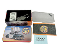 XIV 1998 Zippo Car Lighter and Keychain Set - Hers and His Treasures