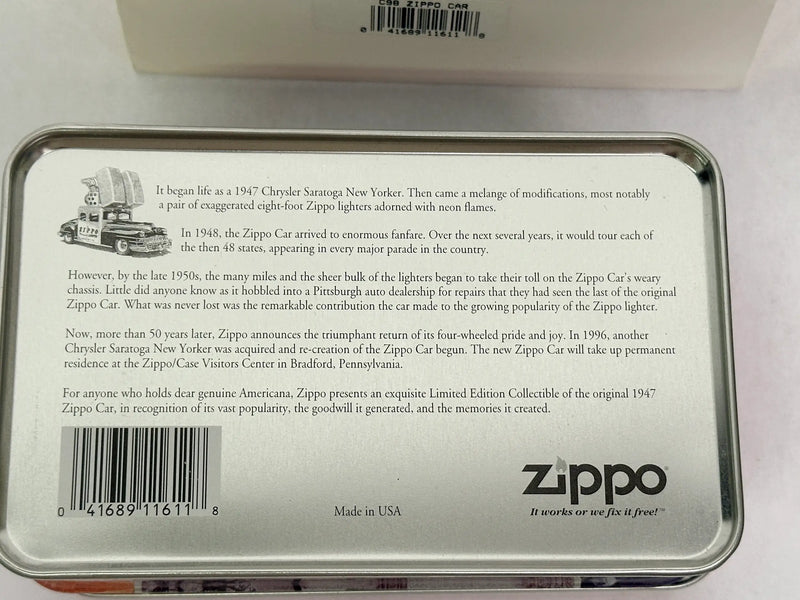 XIV 1998 Zippo Car Lighter and Keychain Set - Hers and His Treasures