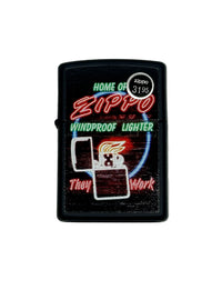 2022 Zippo Neon Sign Design 48455 Zippo Lighter - Hers and His Treasures