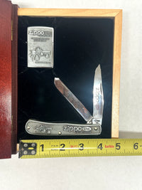 1997 XIII Zippo/Case Visitors Center Limited Edition Commemorative Set - Hers and His Treasures