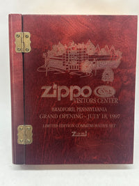 1997 XIII Zippo/Case Visitors Center Limited Edition Commemorative Set - Hers and His Treasures