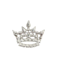 B. David Family Crown Rhinestone Brooch in Box - Hers and His Treasures