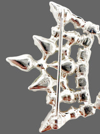 B. David Family Crown Rhinestone Brooch in Box - Hers and His Treasures