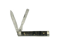 Case XX 2025 Black Curly Oak Wood Smooth Baby Doctor Pocket Knife - Hers and His Treasures