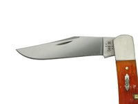 2026 Case XX Tequila Sunrise Bone Crandall Jig Axe Handle Pocket Knife - Hers and His Treasures