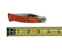 2026 Case XX Tequila Sunrise Bone Crandall Jig Axe Handle Pocket Knife - Hers and His Treasures