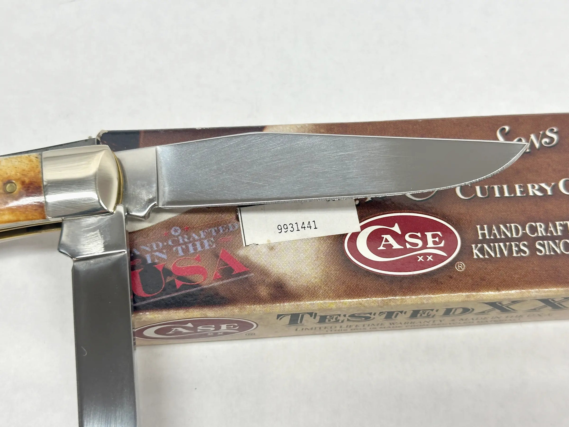 2010 Case XX 5254 Stag Trapper Pocket Knife - Hers and His Treasures
