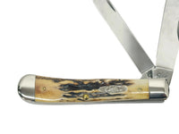 2010 Case XX 5254 Stag Trapper Pocket Knife - Hers and His Treasures