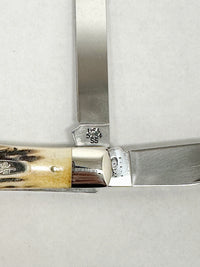 2010 Case XX 5254 Stag Trapper Pocket Knife - Hers and His Treasures