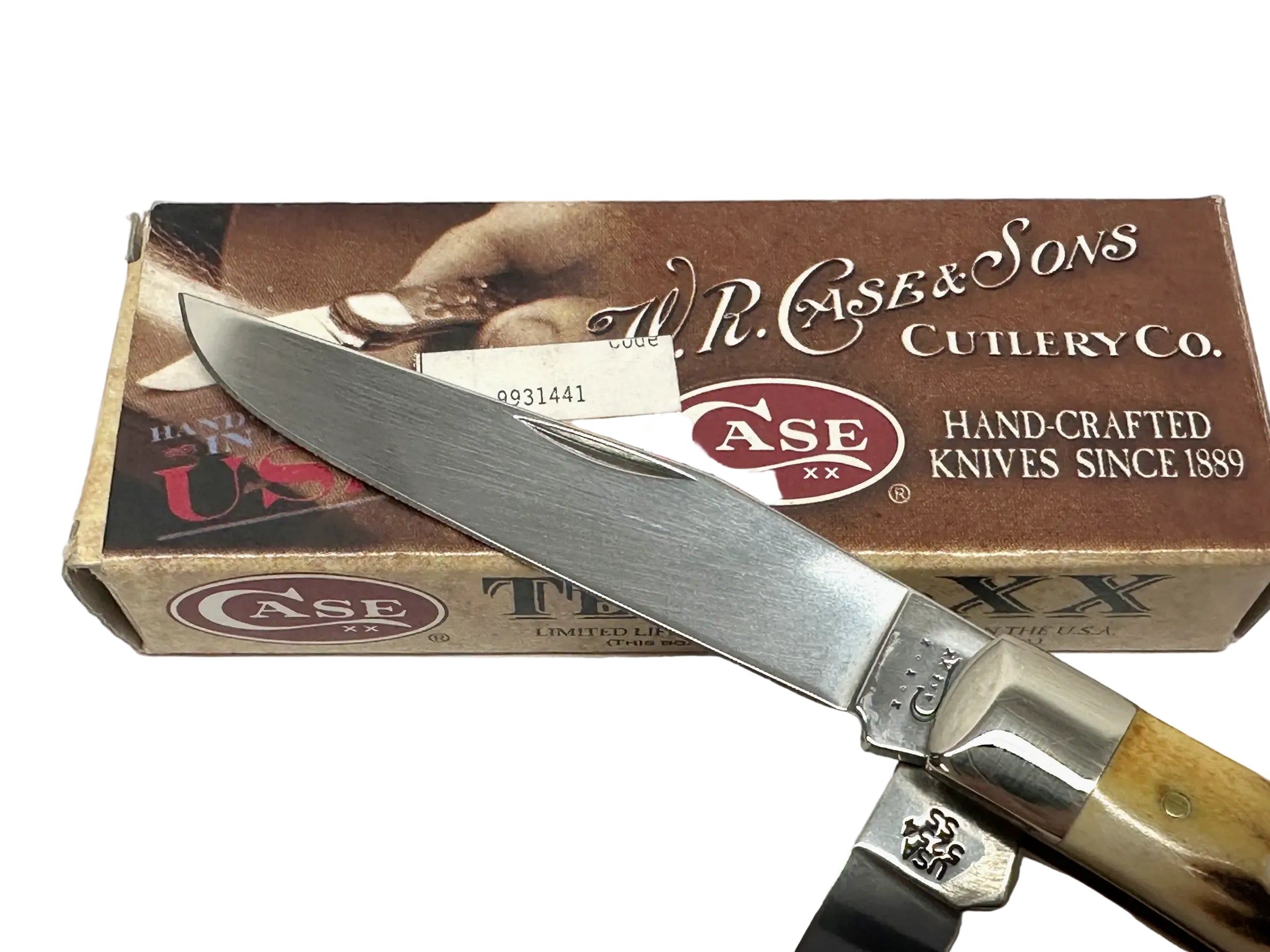 2010 Case XX 5254 Stag Trapper Pocket Knife - Hers and His Treasures