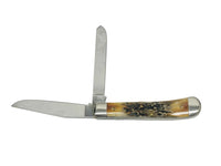 2010 Case XX 5254 Stag Trapper Pocket Knife - Hers and His Treasures