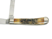 2010 Case XX 5254 Stag Trapper Pocket Knife - Hers and His Treasures