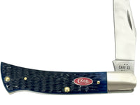 2026 Case XX Navy Blue Bone Rogers Jig Axe Handle Pocket Knife - Hers and His Treasures