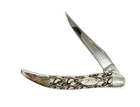2005 Case XX Natural Bone Orange County Chopper Tiny Toothpick Pocket Knife - Hers and His Treasures