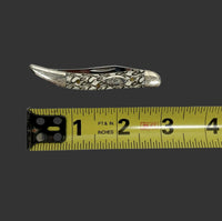 2005 Case XX Natural Bone Orange County Chopper Tiny Toothpick Pocket Knife - Hers and His Treasures