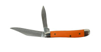2021 Case XX 4220 Synthetic Orange Peanut Pocket Knife - Hers and His Treasures