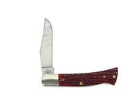 2026 Case XX Corn Cob Jig Dark Red Bone Pocket Worn Axe Handle Pocket Knife - Hers and His Treasures