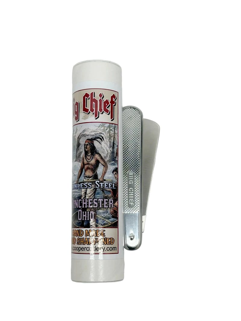 2022 Cooper Cutlery Aluminum Big Chief Pocket Knife - Hers and His Treasures