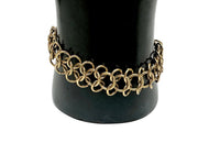 Goldette Gold Tone Multi-Chain Link 7" Bracelet - Hers and His Treasures