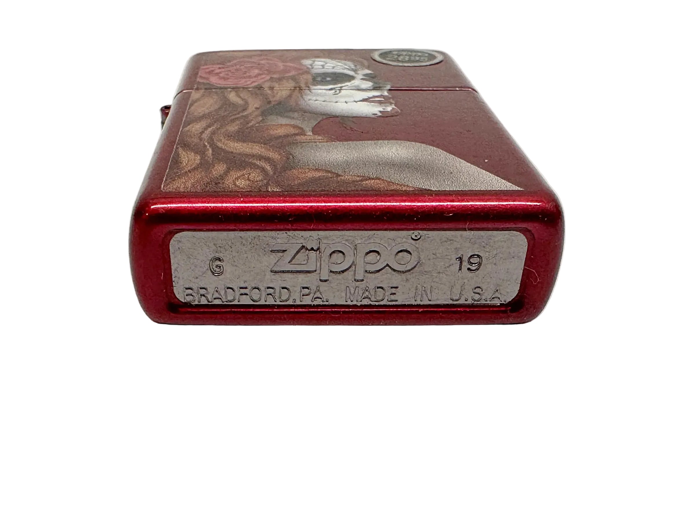 2019 Day of the Dead Girl 28830 Zippo Lighter - Hers and His Treasures