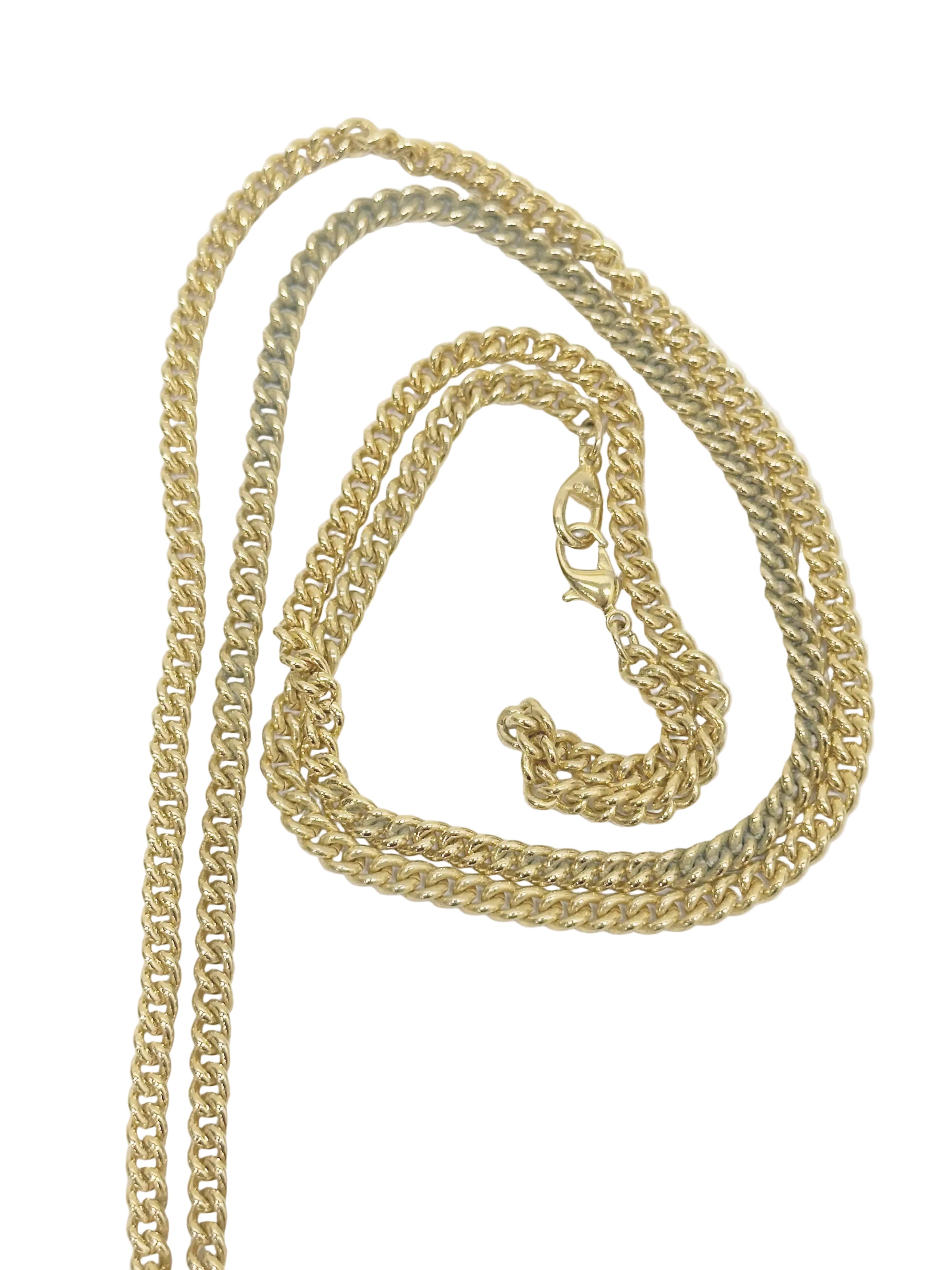 Liz Claiborne Gold Tone Chain Link 20" Charm Necklace - Hers and His Treasures
