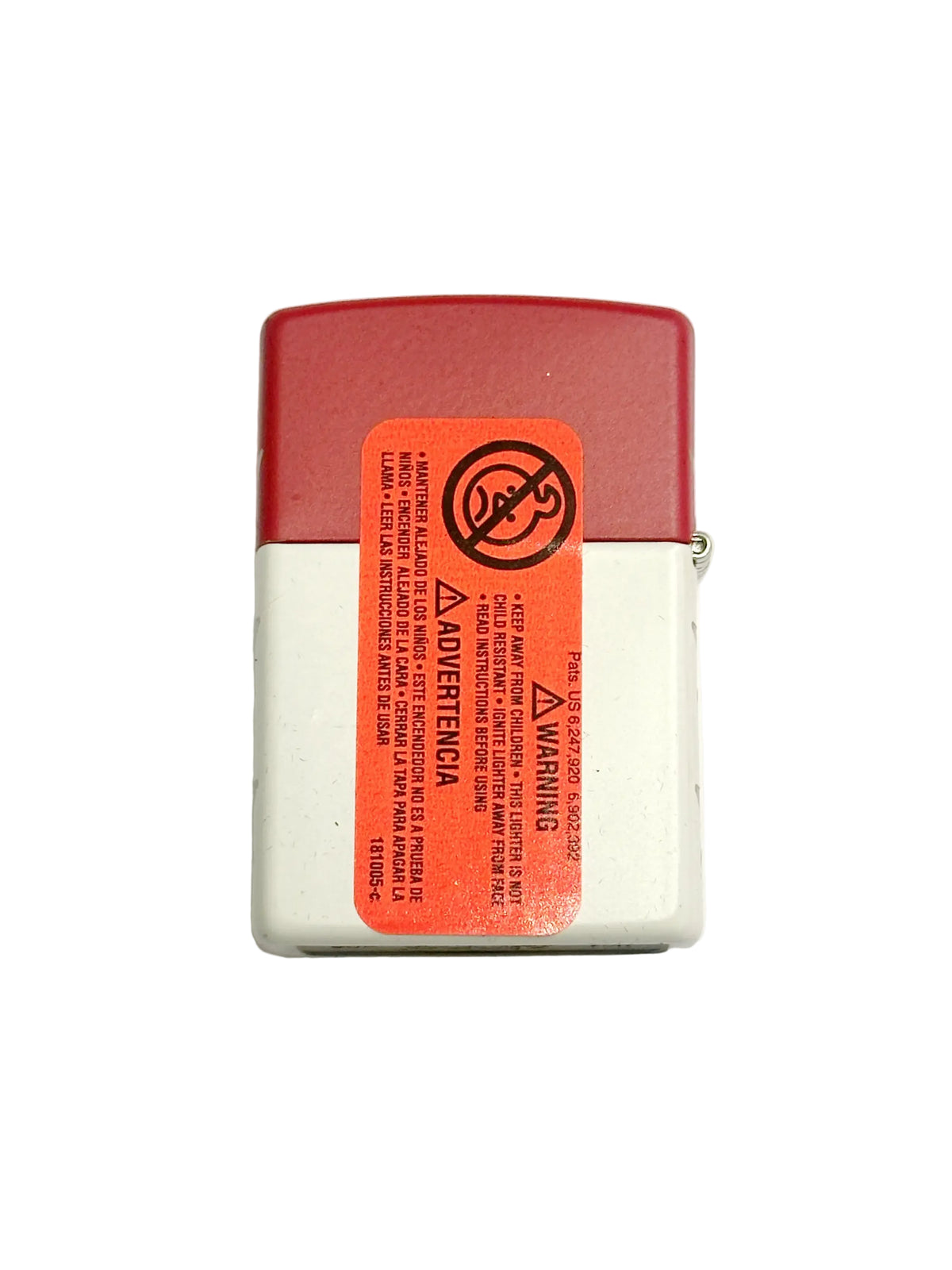Zippo 47295 America's 250th Anniversary Red Top/White Bottom Zippo Lighter - Hers and His Treasures