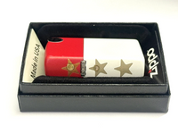 Zippo 47295 America's 250th Anniversary Red Top/White Bottom Zippo Lighter - Hers and His Treasures