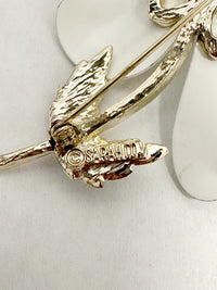 1969 Sarah Coventry Dogwood Flower Brooch - Hers and His Treasures