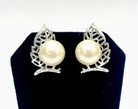 1970's Sarah Coventry Nature's Pearl Clip-On Earrings - Hers and His Treasures