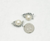 1970's Sarah Coventry Nature's Pearl Clip-On Earrings