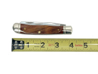 Schrade+ USA LTD 296WC Crimson Birch Woodcraft Series Trapper Knife - Hers and His Treasures