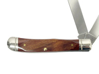 Schrade+ USA LTD 296WC Crimson Birch Woodcraft Series Trapper Knife - Hers and His Treasures