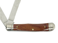Schrade+ USA LTD 296WC Crimson Birch Woodcraft Series Trapper Knife - Hers and His Treasures