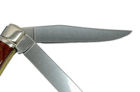 Schrade+ USA LTD 296WC Crimson Birch Woodcraft Series Trapper Knife - Hers and His Treasures