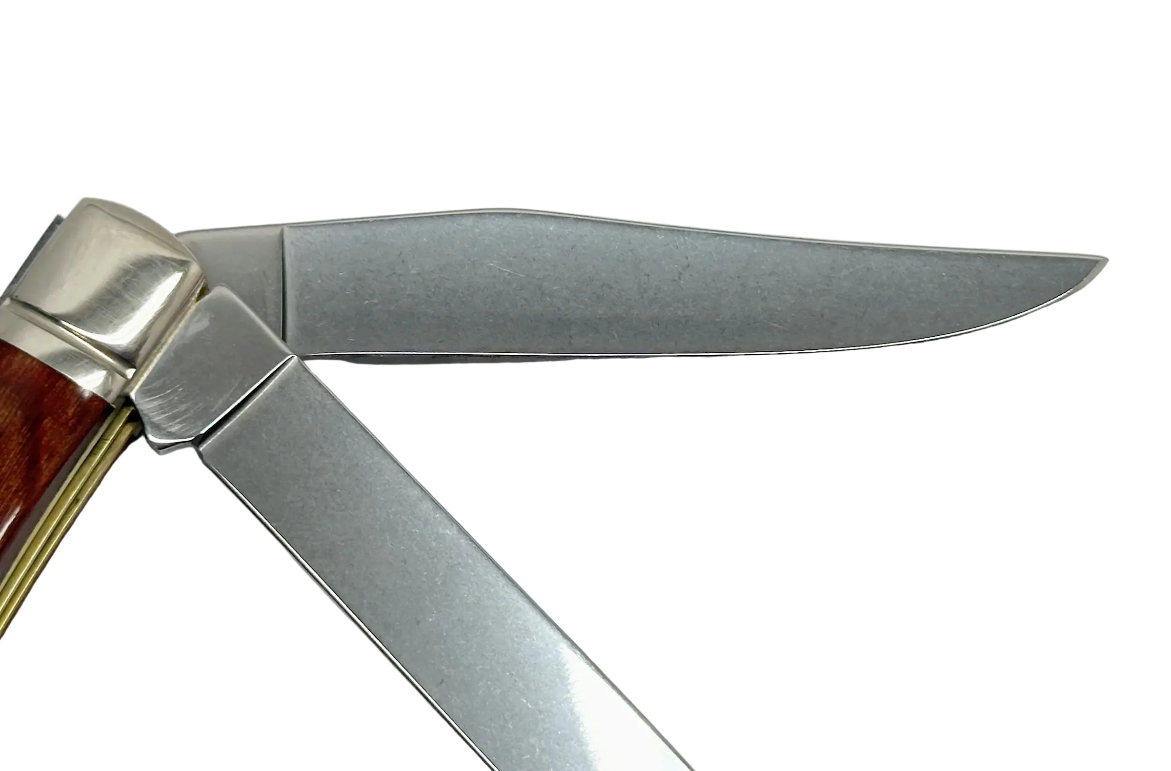 Schrade+ USA LTD 296WC Crimson Birch Woodcraft Series Trapper Knife - Hers and His Treasures