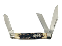 Schrade Uncle Henry 885UH Ranch King Stockman Pocket Knife - Hers and His Treasures