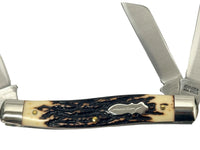 Schrade Uncle Henry 885UH Ranch King Stockman Pocket Knife - Hers and His Treasures