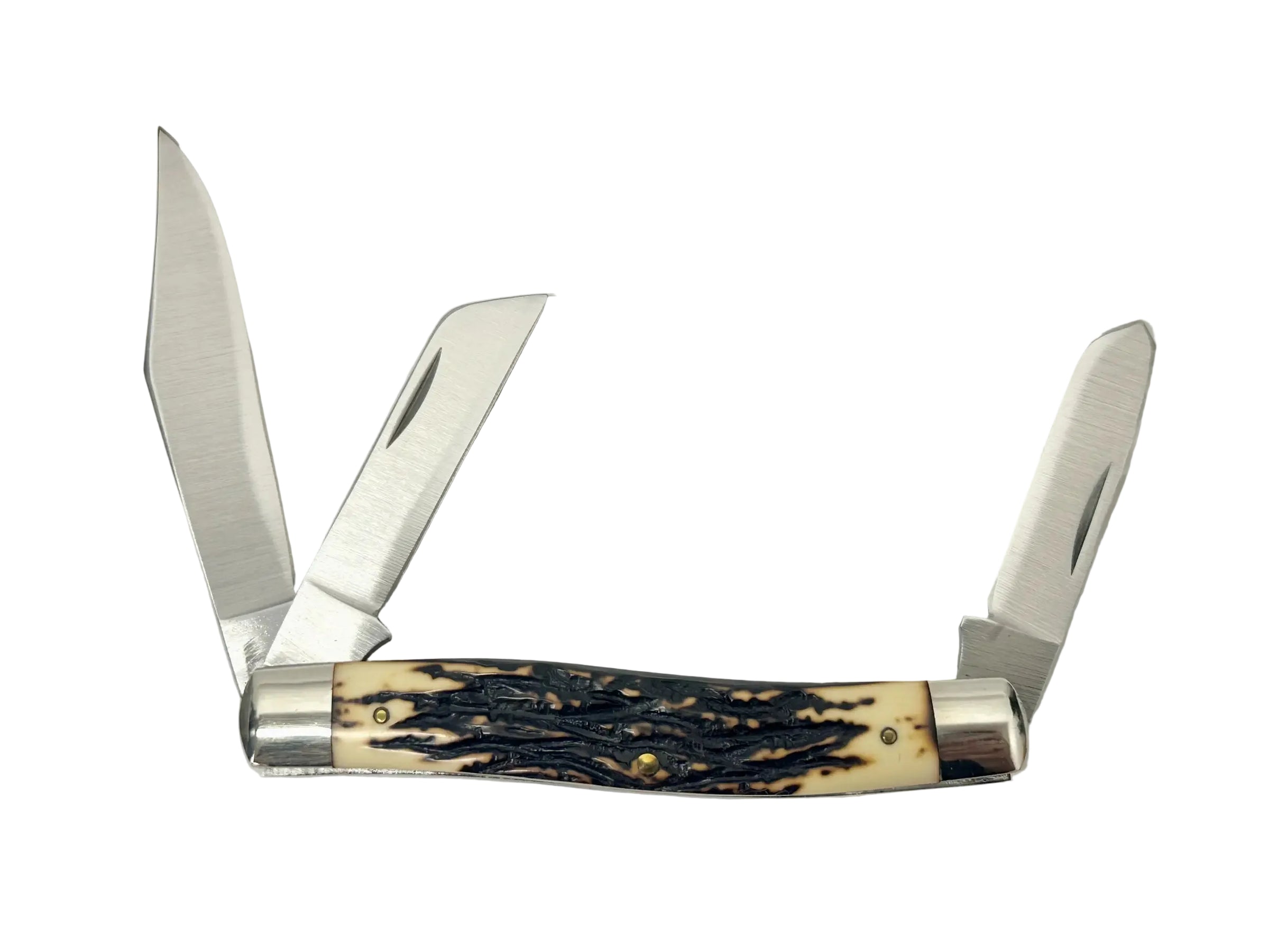 Schrade Uncle Henry 885UH Ranch King Stockman Pocket Knife - Hers and His Treasures