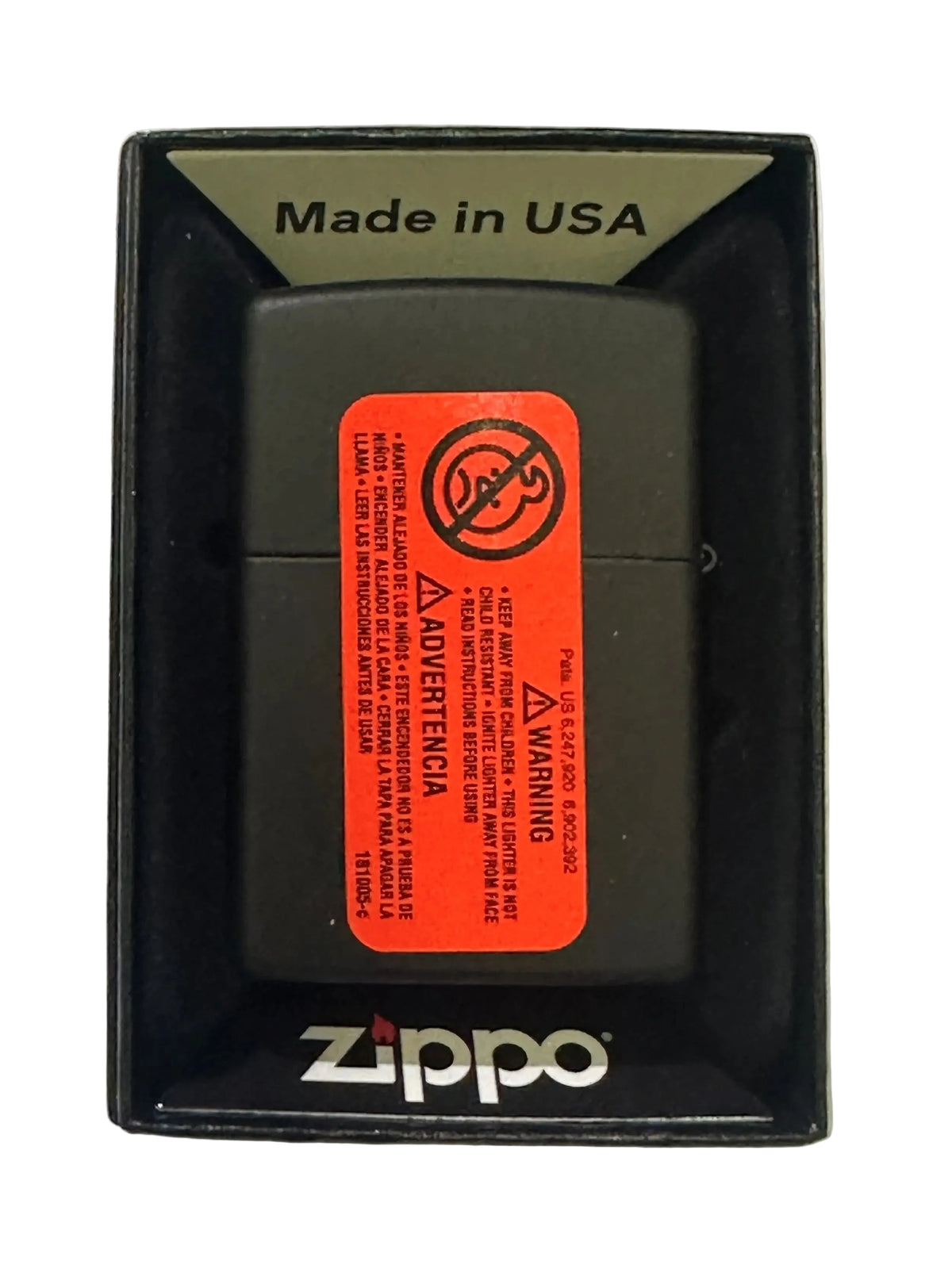 Zippo License Plate Emblem Lighter 48689 - Hers and His Treasures
