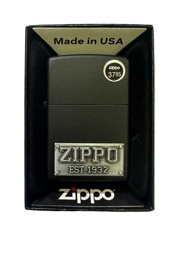 Zippo License Plate Emblem Lighter 48689 - Hers and His Treasures