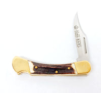 New 1995 Puma 210 900 Earl Stag Pocket Knife in Box | Germany - Hers and His Treasures