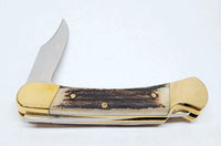 New 1995 Puma 210 900 Earl Stag Pocket Knife in Box | Germany - Hers and His Treasures