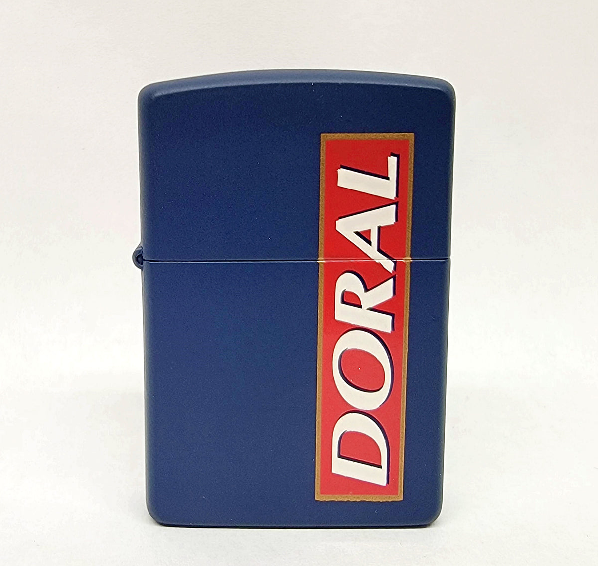 New XIII 1997 Doral Cigarettes Blue Matte Zippo Lighter - Hers and His Treasures
