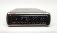 2006 Marlboro Black Ice Street Chrome Horizontal Lines Zippo Lighter - Hers and His Treasures