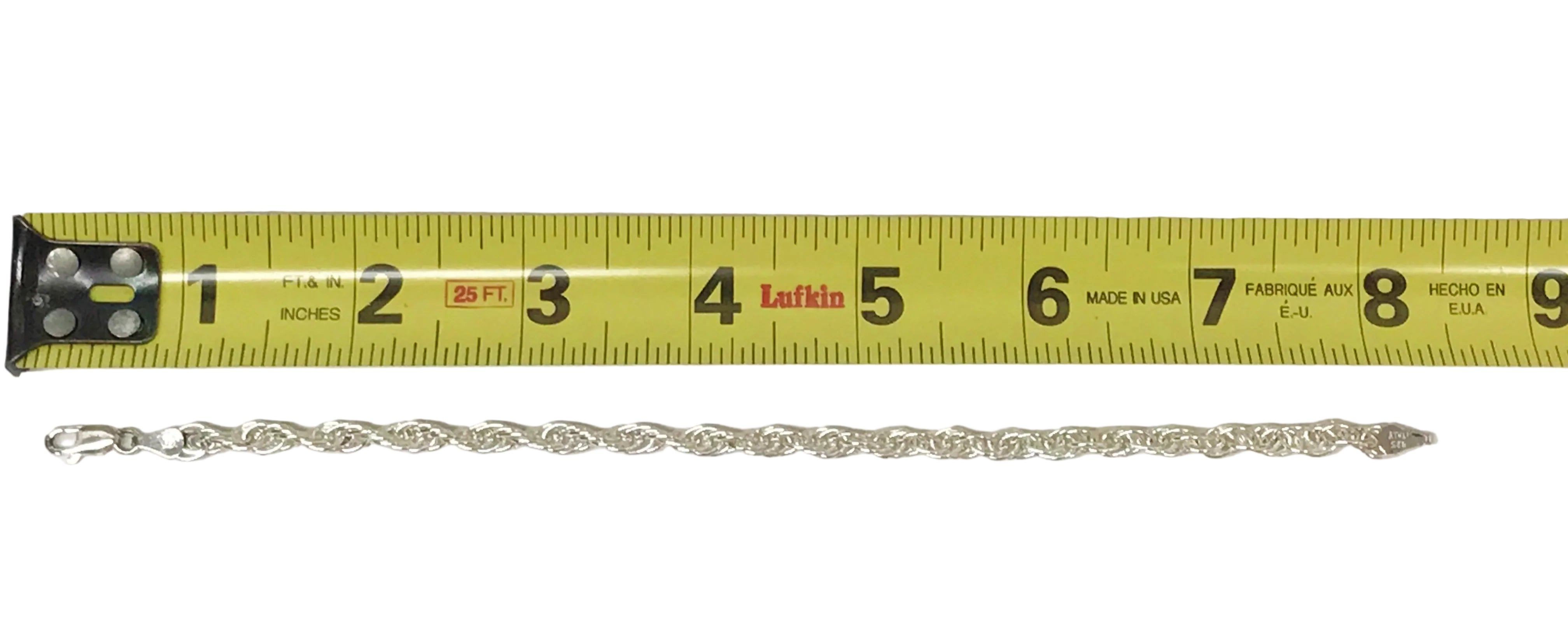 925 Sterling Silver Chain 8