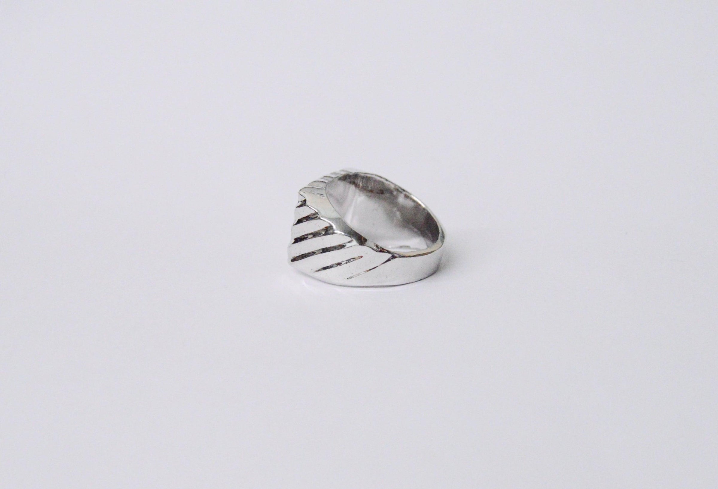 Signet .925 Sterling Silver Ring - Hers and His Treasures